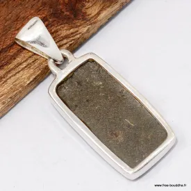 Pendentif authentique Ammolite du Canada - Pendentifs pierres naturelles