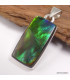 Pendentif Ammolite – Pierre du Canada qualité AAA en argent 925