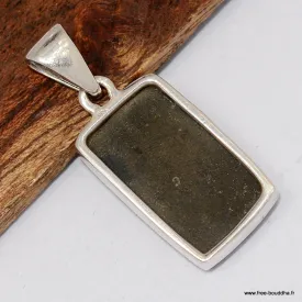 Rare Ammolite bleue authentique - Pendentifs pierres naturelles