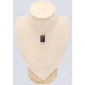 Rare Ammolite bleue authentique - Pendentifs pierres naturelles