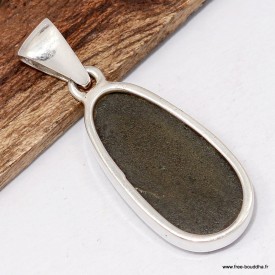 Pendentif Ammolite bleue verte grade AAA