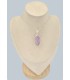 Pendentif Kunzite authentique forme ovale