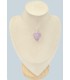 Pendentif Kunzite forme losange