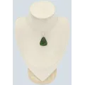 Pendentif Grenat vert Uvarovite forme libre - Bijoux en Grenat Uvarovite