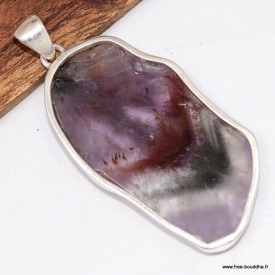 Pendentif Super Seven Cacochynite XXL en Argent 925 certifié