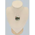 Rare Pendentif Bois Pétrifié de Colla - Turquie - Pendentifs pierres naturelles