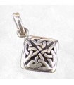 Pendentif croix celtique en argent 925 poinçonné.