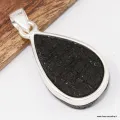 Pendentif en Tourmaline noire forme goutte - Pendentifs pierres naturelles