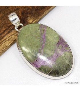 Gros Pendentif Atlantisite Tasmanite oval