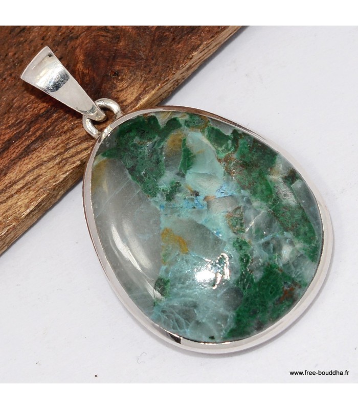 Pendentif Quantum Quattro authentique en argent 925