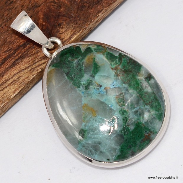 Pendentif Quantum Quattro authentique en argent 925