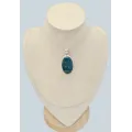 Pendentif Apatite bleue 4,5 cm - Pendentifs pierres naturelles