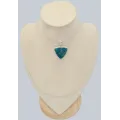 Pendentif Apatite triangulaire 3,6 cm - Pendentifs pierres naturelles