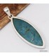 Apatite bleue naturelle – Bijou marquise argent 925