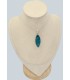 Apatite bleue naturelle – Bijou marquise argent 925