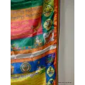 Très grand drapeau bouddhiste en soie 4,5 mètres - Drapeaux tibétains