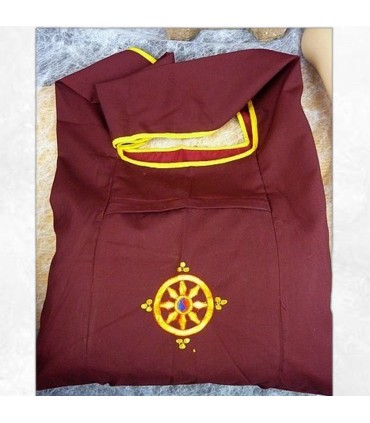 Sac moine tibétain Roue du Dharma