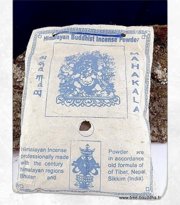 Encens en poudre Mahakala - Protection, rituel trantrique