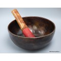 Unique et Authentique Bol tibétain de Temple 17,5 cm