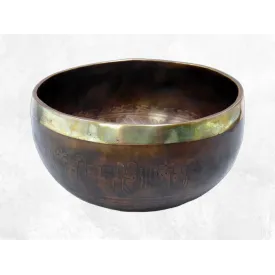 Authentique Bol tibétain de Temple 14,2 cm - Bols tibétains 7 métaux