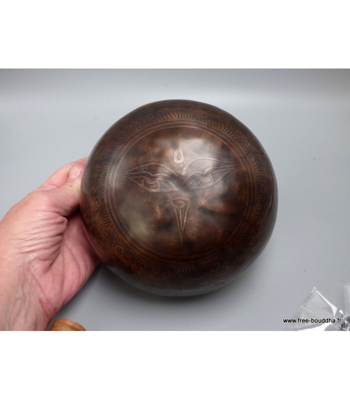 Authentique Bol tibétain de Temple 14,2 cm