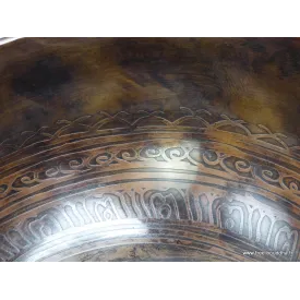 Bol tibétain de Temple Authentique  16 cm - Bols tibétains 7 métaux