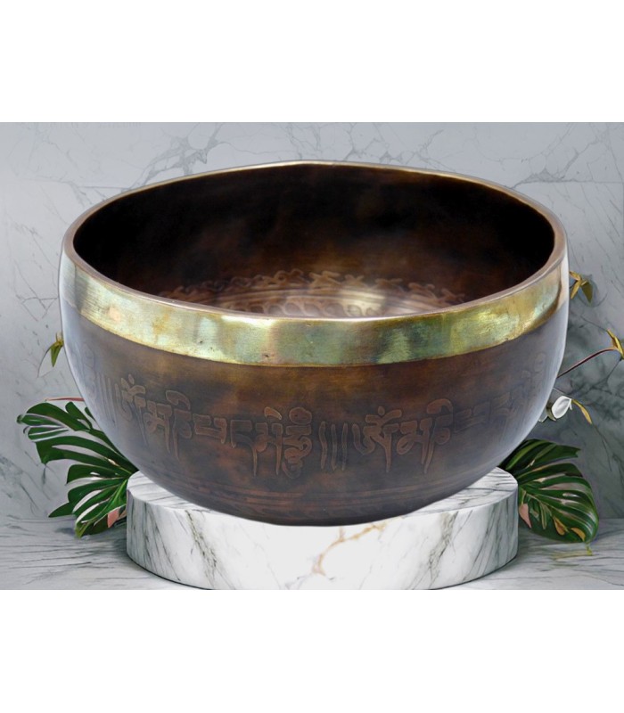 Authentique Bol tibétain de Temple 14,2 cm