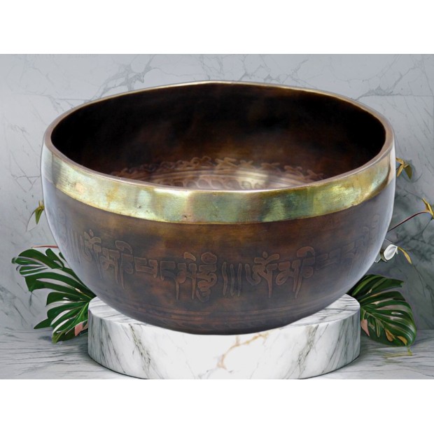 Authentique Bol tibétain de Temple 14,2 cm
