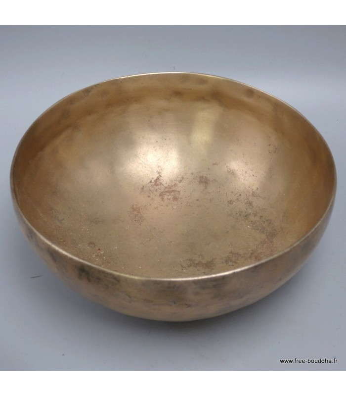 Véritable bol tibétain de méditation 17 cm