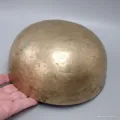 Bol tibétain ancien à double fond 20,5 cm - Bols tibétains 7 métaux