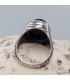 Bague Homme en Onyx noir