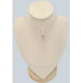 Pendentif Morganite facettée serti clos - Bijoux en Morganite