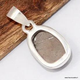 Pendentif en Saphir doré de Zawadi asymétrique - Bijoux en Saphir doré Zawadi