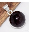 Pendentif Grenat Étoilé argent 925 certifié authentique