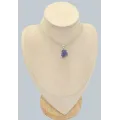 Pendentif pierre naturelle Tanzanite brute - Pendentifs pierres naturelles