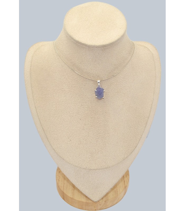 Pendentif Authentique Tanzanite brute
