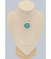 Pendentif Turquoise Mohave argent 925, authenticité et énergie positive