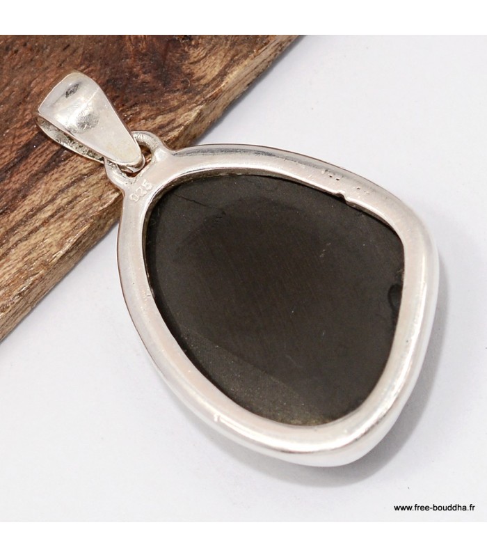 Pendentif Shungite Elite serti clos