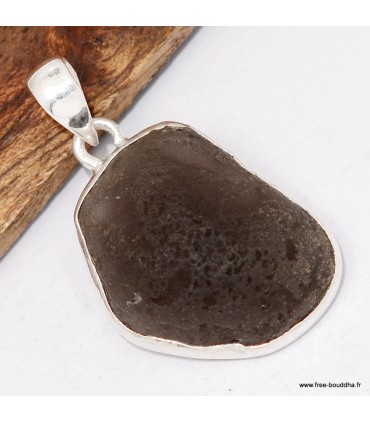 Pendentif Saffordite véritable argent 925 avec certificat