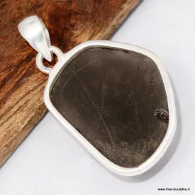 Pendentif argent Saffordite - Pierre authentique - Pendentifs pierres naturelles