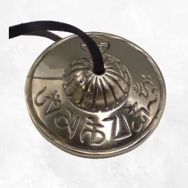 Tingshas tibétaines Full Moon 8 cm - Authentique - Népal - Tingsha tibétaine cymbales