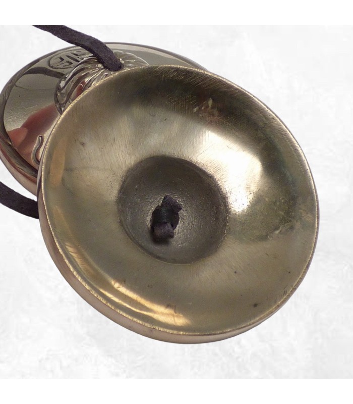 Tingshas Full Moon 8 cm : Bienfaits, Vertus pour Méditation