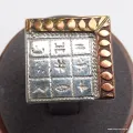 Bague Touareg Calendrier T 56 - Bagues pierres naturelles