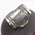 Bague bijou Touareg en argent T 55 56 - Bagues pierres naturelles