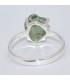 Bague Moldavite brute – lithothérapie argent 925 taille 59