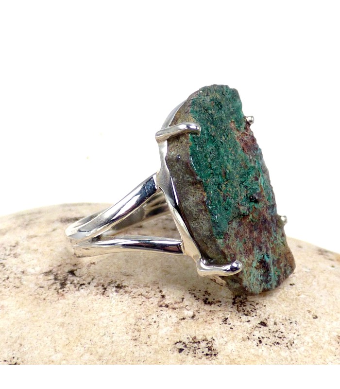 Bague Atacamite argent 925 taille 60