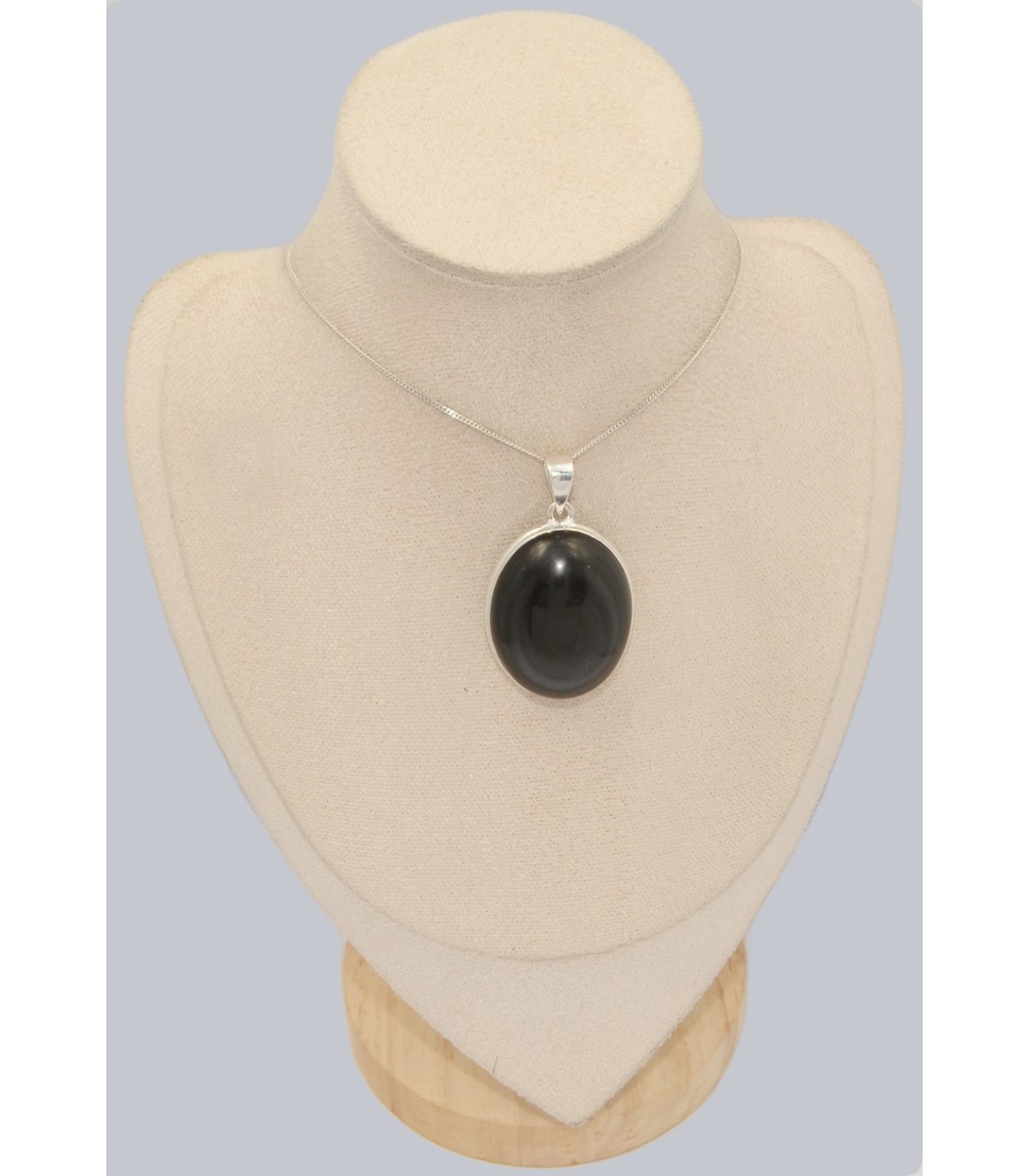 Pendentif Obsidienne Dorée Œil Céleste obsidian pendant | L' Atelier des Anges de Tao