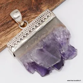 Pendentif améthyste stalactite – Pierre de Sagesse - Pendentifs pierres naturelles