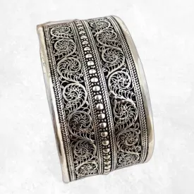 Jonc bouddhiste filigrane - Artisanat du Népal - Bracelets tibétains bouddhistes