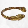 Bracelet tibétain Dragons cuivre et laiton - Népal - Bracelets tibétains bouddhistes